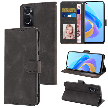For Oppo A36 / A76 / A96 4G / Realme 9i 4G Leather Phone Case Wallet Stand Flip Phone Cover