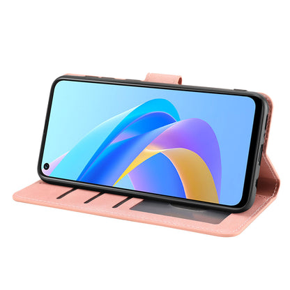 For Oppo A36 / A76 / A96 4G / Realme 9i 4G Leather Phone Case Wallet Stand Flip Phone Cover