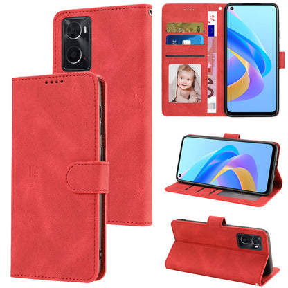 For Oppo A36 / A76 / A96 4G / Realme 9i 4G Leather Phone Case Wallet Stand Flip Phone Cover