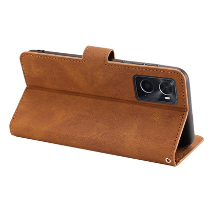 For Oppo A36 / A76 / A96 4G / Realme 9i 4G Leather Phone Case Wallet Stand Flip Phone Cover