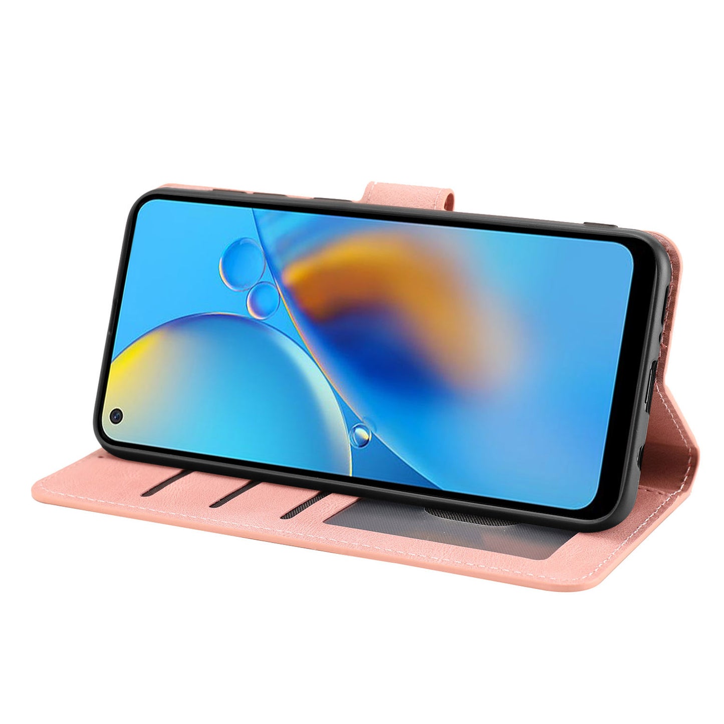 For Oppo A54 4G / A54s / A55 / A55 5G / A55s 5G / A16 / A16s / A53s 5G / A56 5G Phone Case PU Leather Wallet Stand Cover