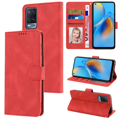 For Oppo A54 4G / A54s / A55 / A55 5G / A55s 5G / A16 / A16s / A53s 5G / A56 5G Phone Case PU Leather Wallet Stand Cover