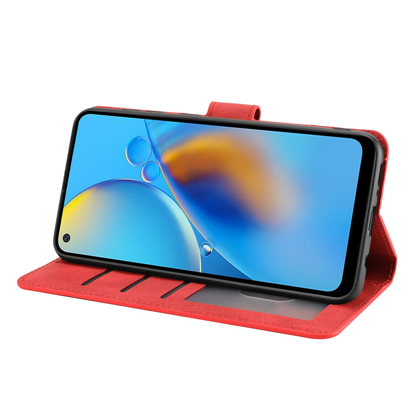 For Oppo A54 4G / A54s / A55 / A55 5G / A55s 5G / A16 / A16s / A53s 5G / A56 5G Phone Case PU Leather Wallet Stand Cover