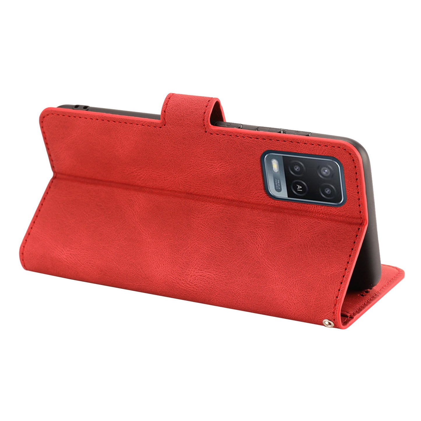 For Oppo A54 4G / A54s / A55 / A55 5G / A55s 5G / A16 / A16s / A53s 5G / A56 5G Phone Case PU Leather Wallet Stand Cover