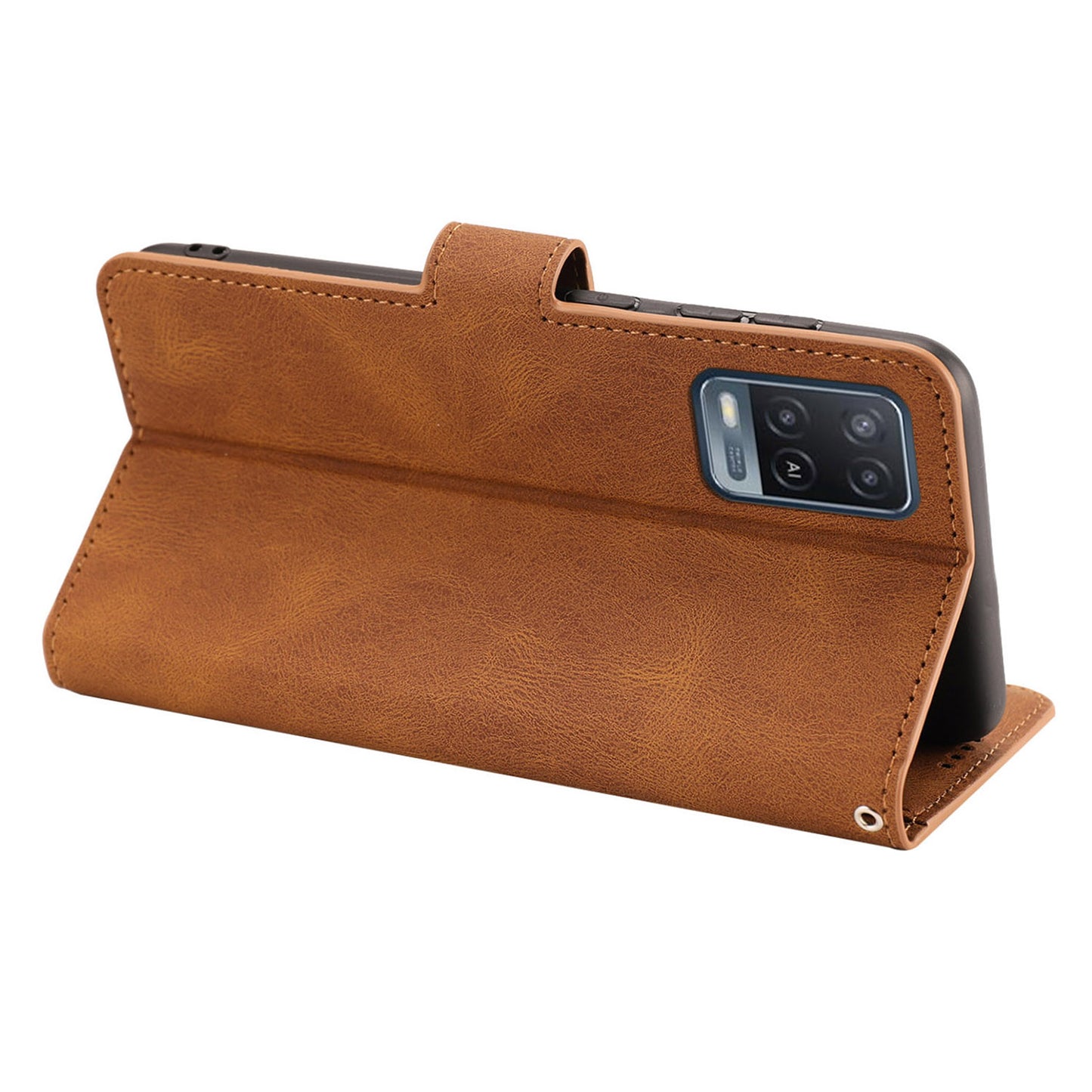 For Oppo A54 4G / A54s / A55 / A55 5G / A55s 5G / A16 / A16s / A53s 5G / A56 5G Phone Case PU Leather Wallet Stand Cover