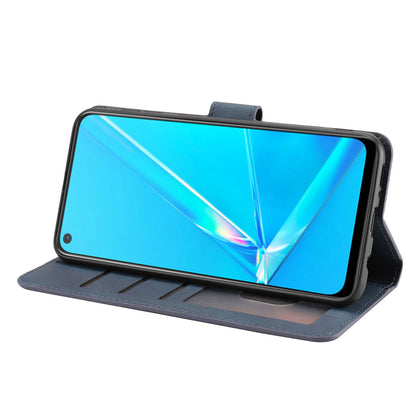 For Oppo A72 / A52 / A92 4G Wallet Phone Case PU Leather Stand Shockproof Flip Cover with Strap