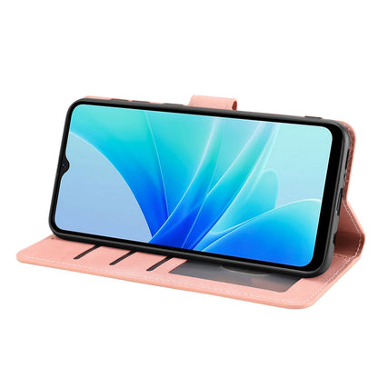 PU Leather Case for Oppo A57 4G / A77 4G / A57s 4G / A57e 4G / A77s 4G / OnePlus Nord N20 SE 4G , Wallet Stand Flip Phone Cover