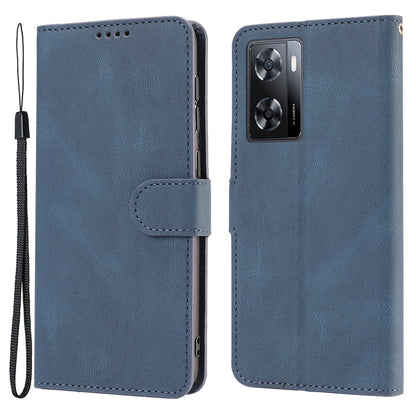 PU Leather Case for Oppo A57 4G / A77 4G / A57s 4G / A57e 4G / A77s 4G / OnePlus Nord N20 SE 4G , Wallet Stand Flip Phone Cover