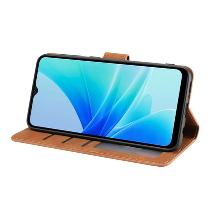 PU Leather Case for Oppo A57 4G / A77 4G / A57s 4G / A57e 4G / A77s 4G / OnePlus Nord N20 SE 4G , Wallet Stand Flip Phone Cover