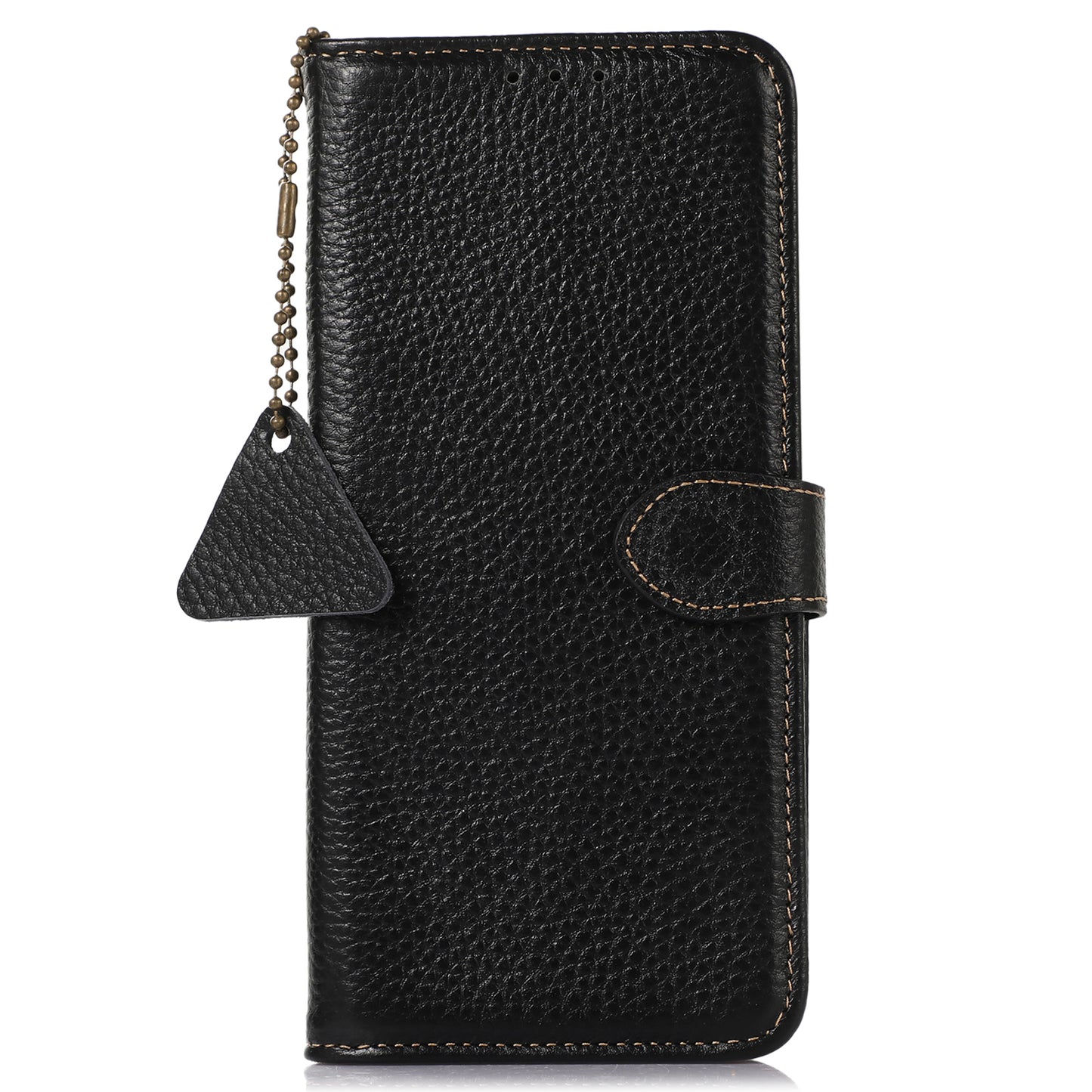 For Xiaomi Redmi Note 12 Turbo / Poco F5 5G RFID Blocking Stand Wallet Phone Case Genuine Cow Leather Phone Cover