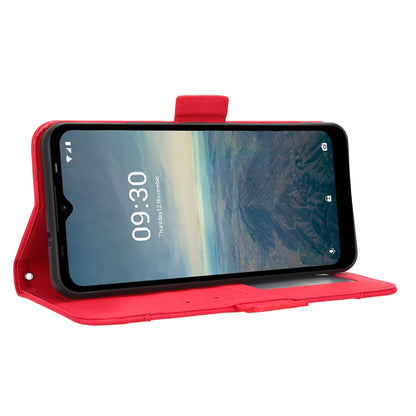 For Vodafone Smart T23 Wallet Phone Case Multiple Card Slots Phone Shell Leather Flip Cover with Stand
