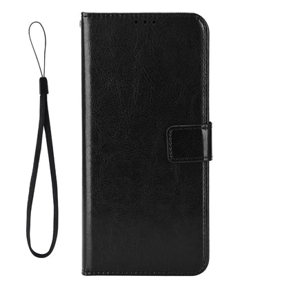 For Vodafone Smart T23 Crazy Horse Texture Wallet Case PU Leather Stand Folio Flip Phone Cover