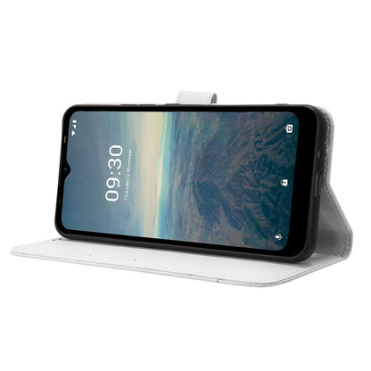 Protective Case for Vodafone Smart T23 PU Leather Flip Cover Diamond Texture Anti-Scratch Wallet Phone Case