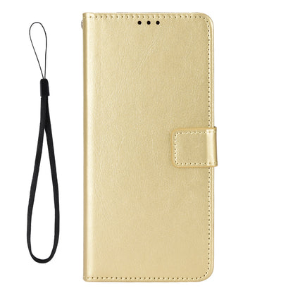 Folio Flip Cover for Huawei Enjoy 60 Shockproof Crazy Horse Texture PU Leather Wallet Phone Case