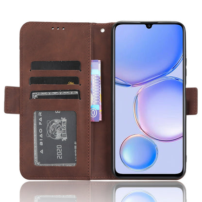 For Huawei Enjoy 60 Wallet Phone Case Leather Flip Cover Multiple Card Slots Phone Shell with Stand
