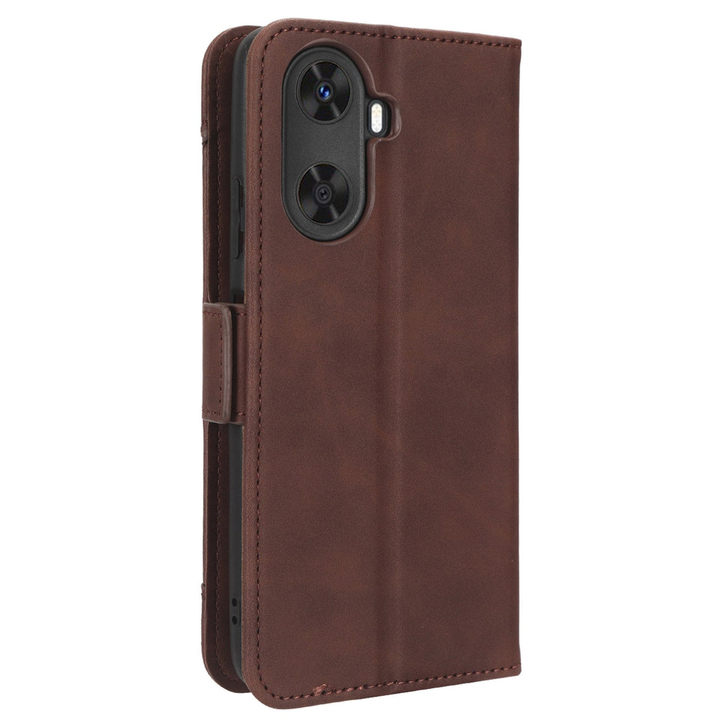 For Huawei Enjoy 60 Wallet Phone Case Leather Flip Cover Multiple Card Slots Phone Shell with Stand