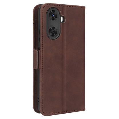 For Huawei Enjoy 60 Wallet Phone Case Leather Flip Cover Multiple Card Slots Phone Shell with Stand