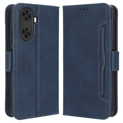 For Huawei Enjoy 60 Wallet Phone Case Leather Flip Cover Multiple Card Slots Phone Shell with Stand