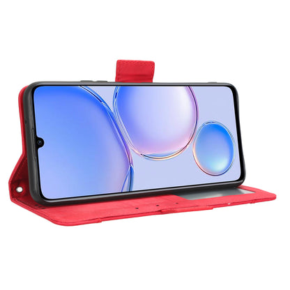 For Huawei Enjoy 60 Wallet Phone Case Leather Flip Cover Multiple Card Slots Phone Shell with Stand