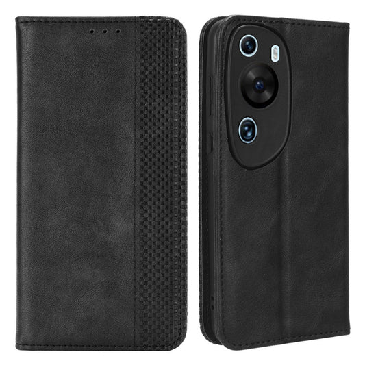 Retro Wallet Phone Case for Huawei P60 Art PU Leather Flip Cover Cell Phone Shell with Stand