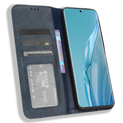 Retro Wallet Phone Case for Huawei P60 Art PU Leather Flip Cover Cell Phone Shell with Stand