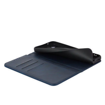 PU Leather Folio Flip Cover for Samsung Galaxy A54 5G Wallet Phone Case Calf Texture Shockproof Case