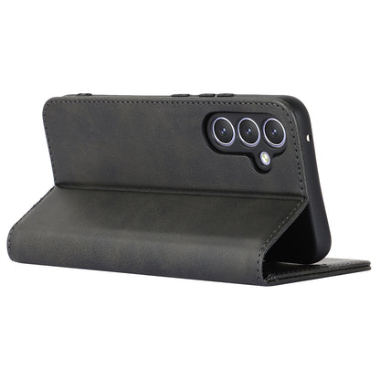 PU Leather Folio Flip Cover for Samsung Galaxy A54 5G Wallet Phone Case Calf Texture Shockproof Case