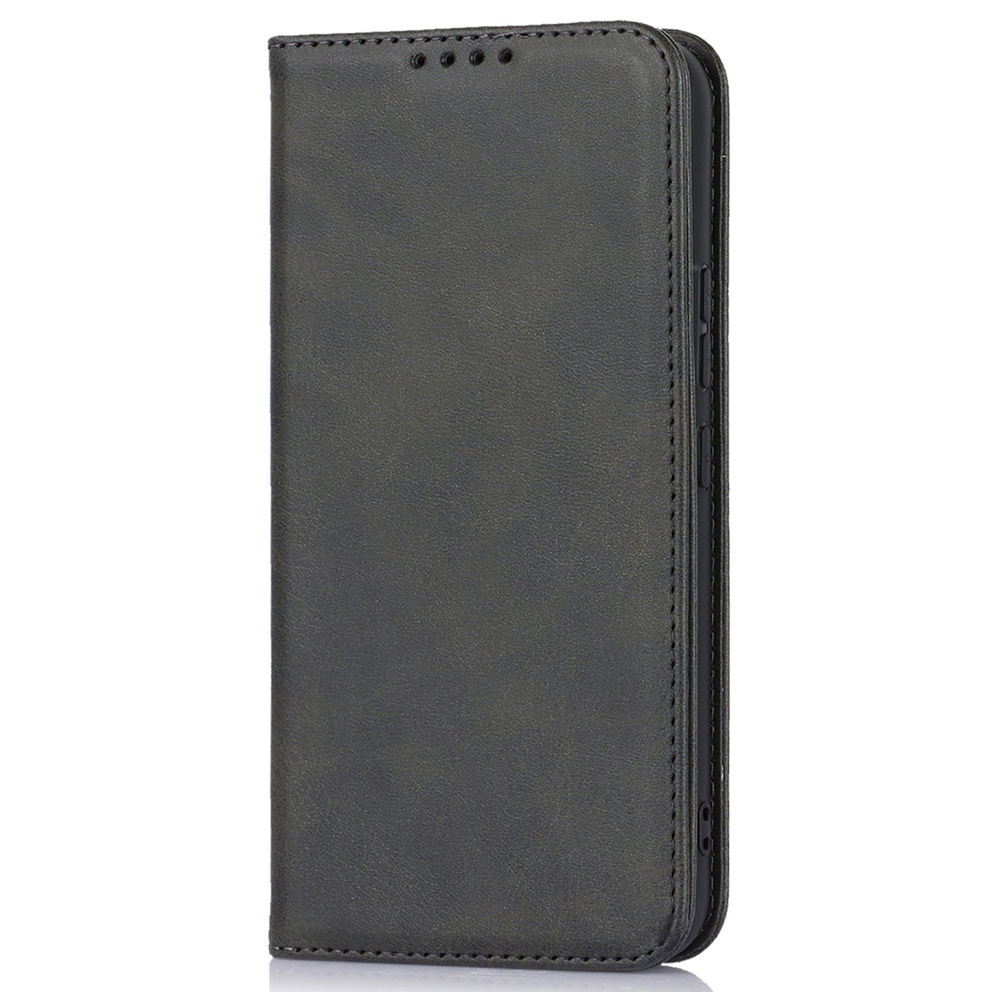 PU Leather Folio Flip Cover for Samsung Galaxy A54 5G Wallet Phone Case Calf Texture Shockproof Case