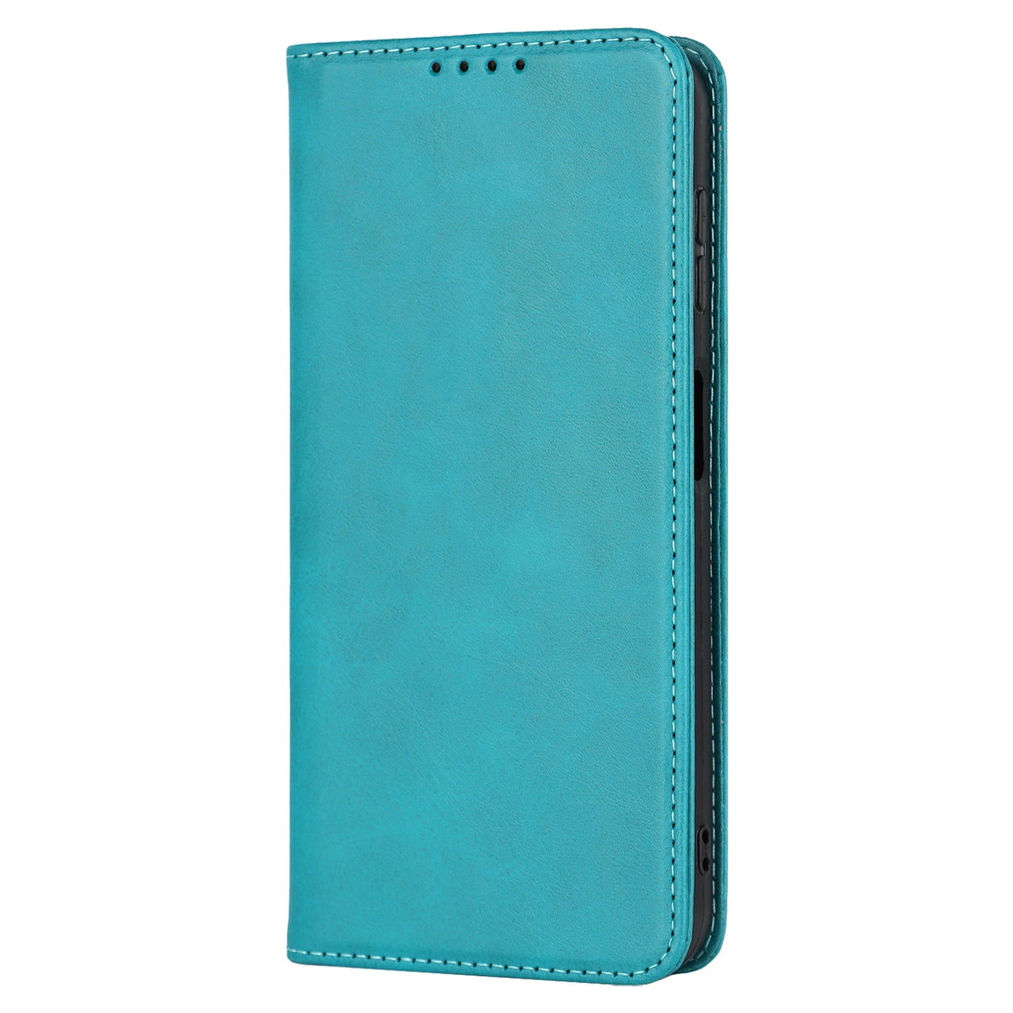 For Samsung Galaxy A14 5G PU Leather Phone Case Calf Texture Stand Wallet Flip Folio Cover