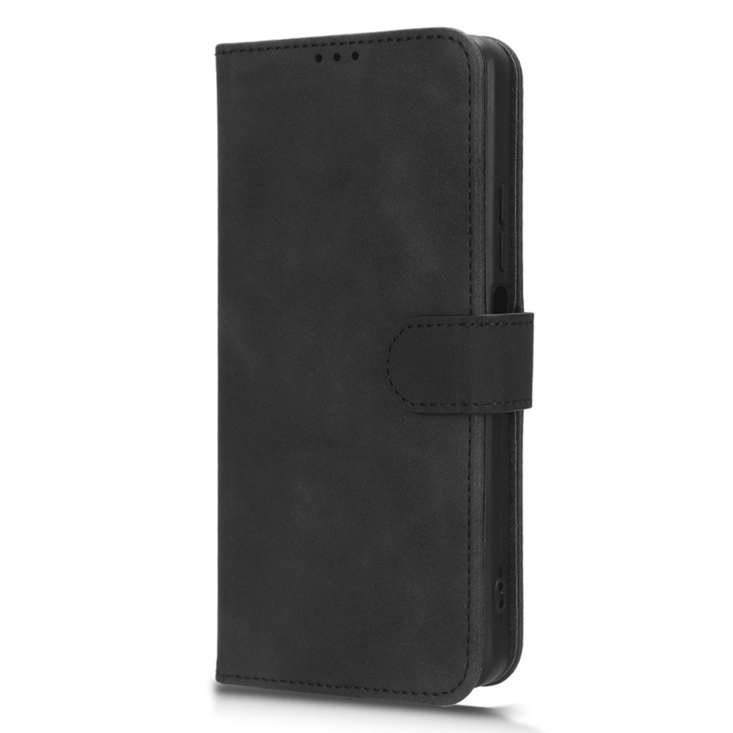 For Tecno Spark 10 Pro Skin-touch Leather Folio Case Wallet Stand Magnetic Protective Phone Cover