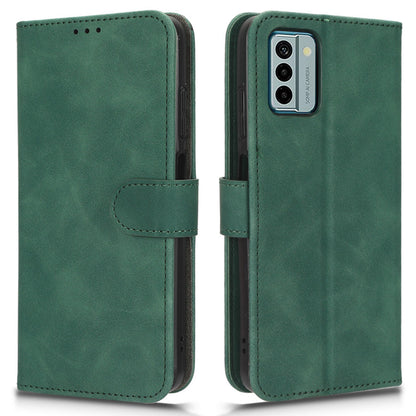 Wallet Case for Nokia G22 Skin-touch PU Leather Stand Magnetic Phone Cover