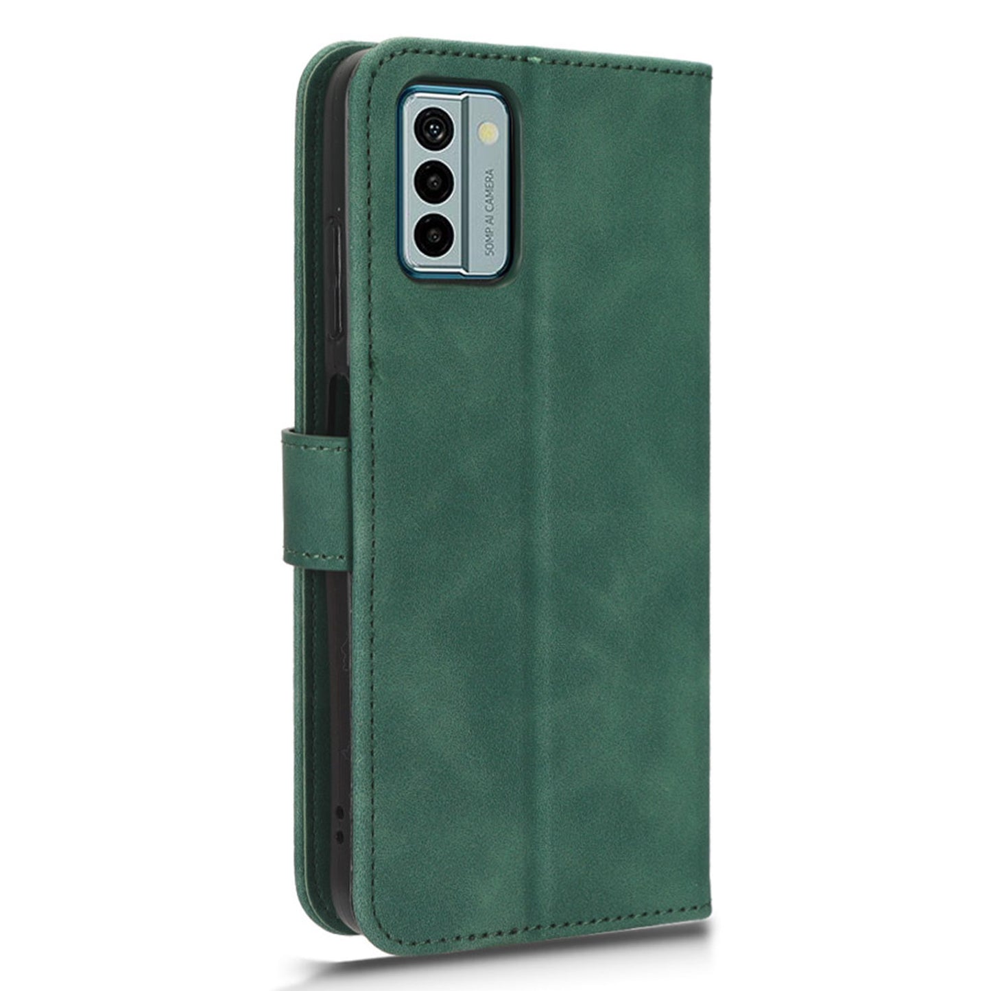 Wallet Case for Nokia G22 Skin-touch PU Leather Stand Magnetic Phone Cover