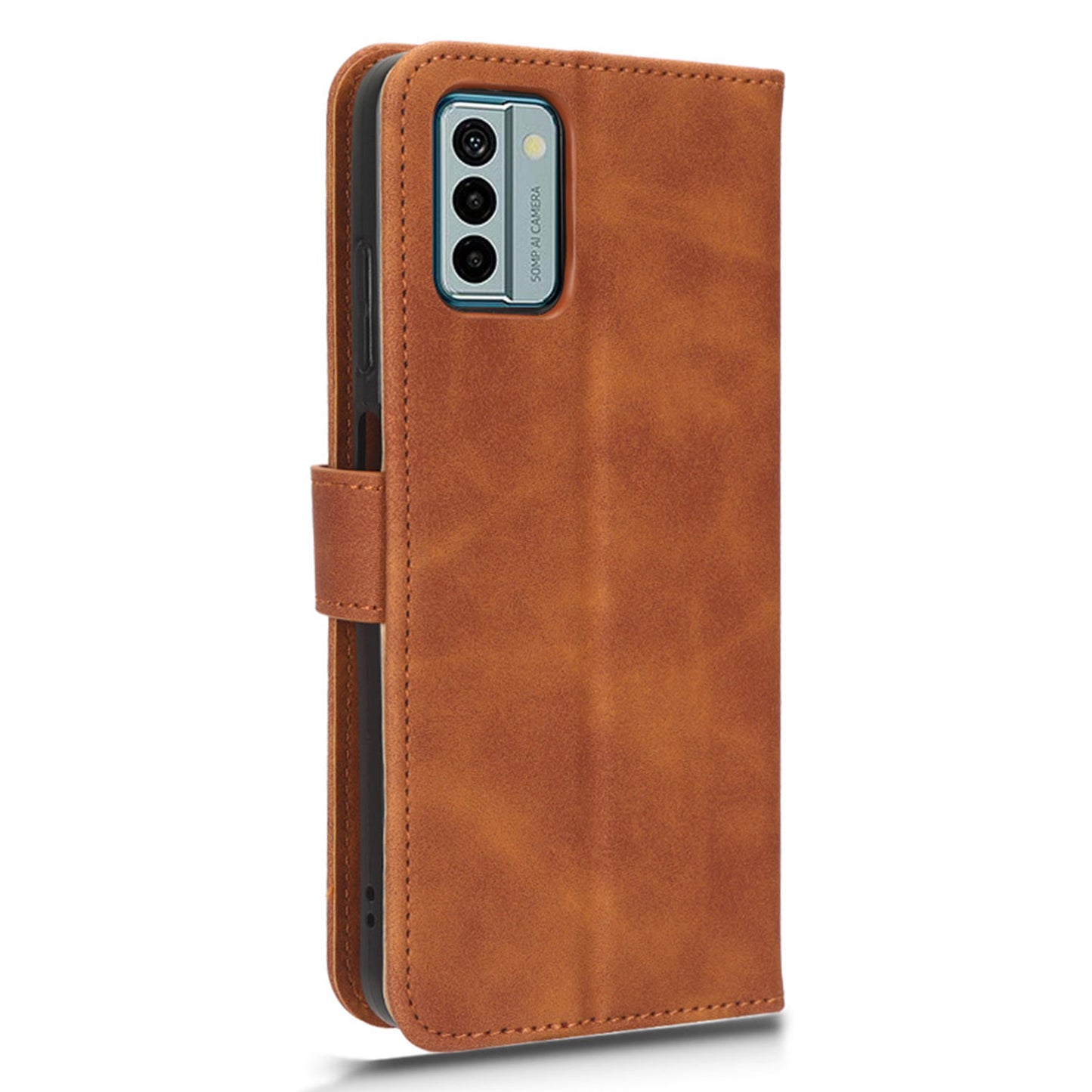 Wallet Case for Nokia G22 Skin-touch PU Leather Stand Magnetic Phone Cover