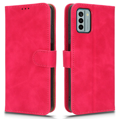 Wallet Case for Nokia G22 Skin-touch PU Leather Stand Magnetic Phone Cover