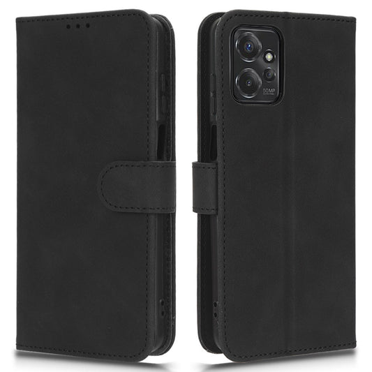 For Motorola Moto G Power 5G PU Leather Flip Phone Case Skin-touch Folio Wallet Cover Stand