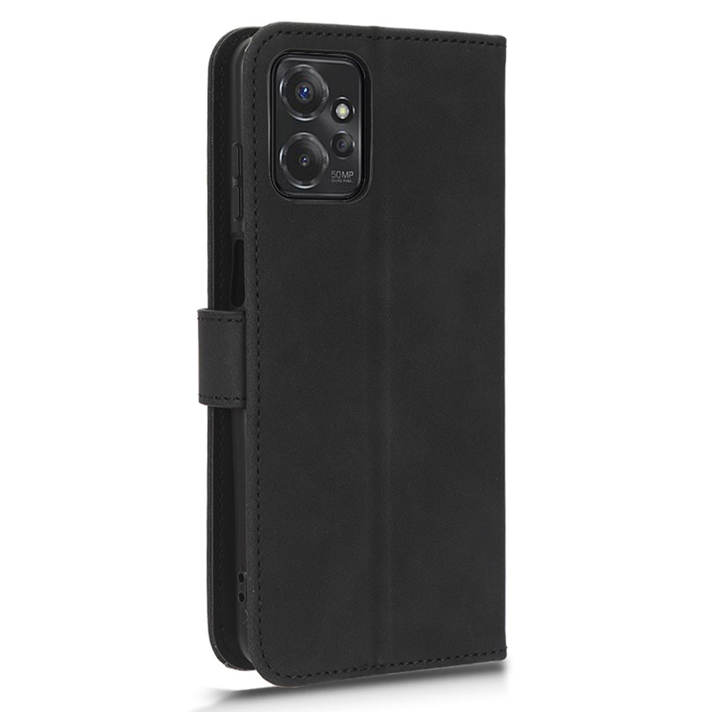 For Motorola Moto G Power 5G PU Leather Flip Phone Case Skin-touch Folio Wallet Cover Stand