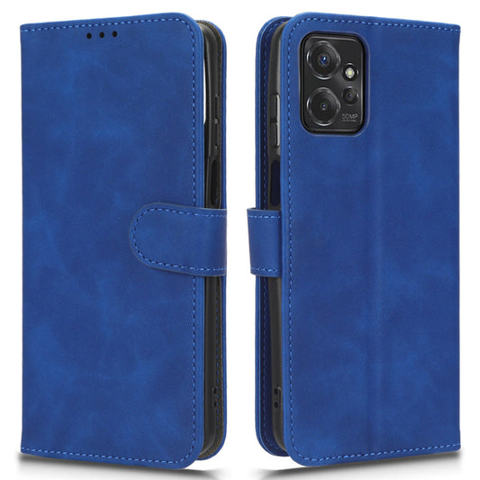 For Motorola Moto G Power 5G PU Leather Flip Phone Case Skin-touch Folio Wallet Cover Stand