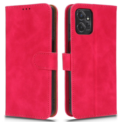 For Motorola Moto G Power 5G PU Leather Flip Phone Case Skin-touch Folio Wallet Cover Stand