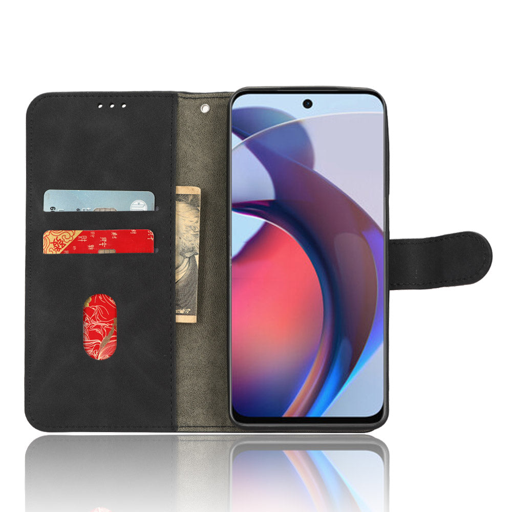 For Motorola Moto G Stylus 5G (2023) PU Leather Stand Protective Case Skin-touch Wallet Flip Phone Cover