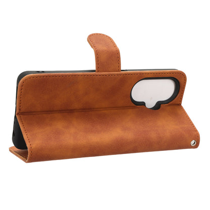 Phone Wallet Case for OnePlus Nord CE 3 Lite 5G / Nord N30 5G , PU Leather Skin-touch Protective Stand Phone Cover