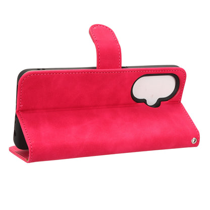 Phone Wallet Case for OnePlus Nord CE 3 Lite 5G / Nord N30 5G , PU Leather Skin-touch Protective Stand Phone Cover