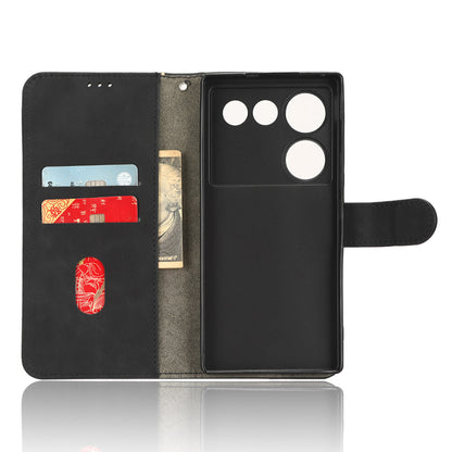 For ZTE nubia Z50 Ultra Wallet PU Leather Case Skin-touch Protective Phone Cover with Stand