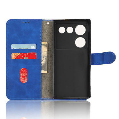 For ZTE nubia Z50 Ultra Wallet PU Leather Case Skin-touch Protective Phone Cover with Stand