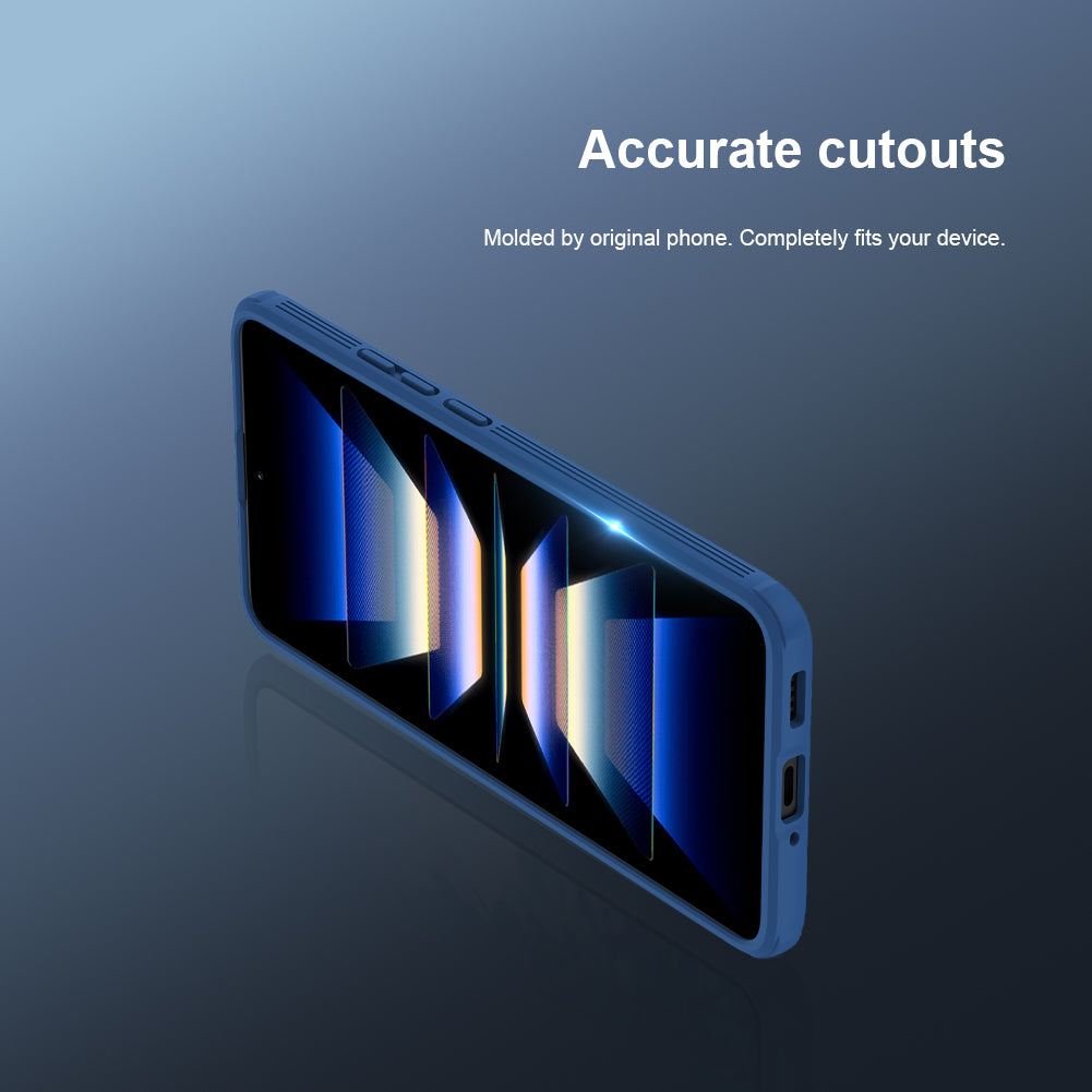 NILLKIN CamShield Pro Series for Xiaomi Poco F5 Pro 5G / Redmi K60 Pro 5G / K60 5G Phone Case PC+TPU Camera Protection Phone Cover