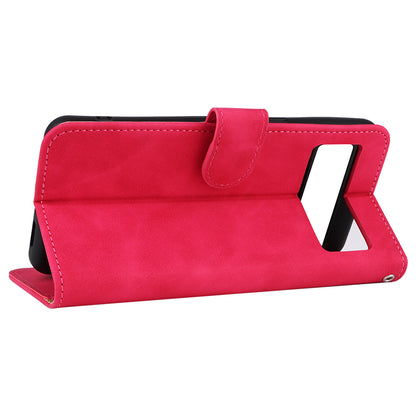 For Google Pixel 8 Pro PU Leather Phone Case Skin-touch Flip Wallet Stand Cover