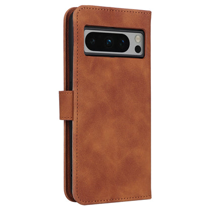 For Google Pixel 8 Pro PU Leather Phone Case Skin-touch Flip Wallet Stand Cover
