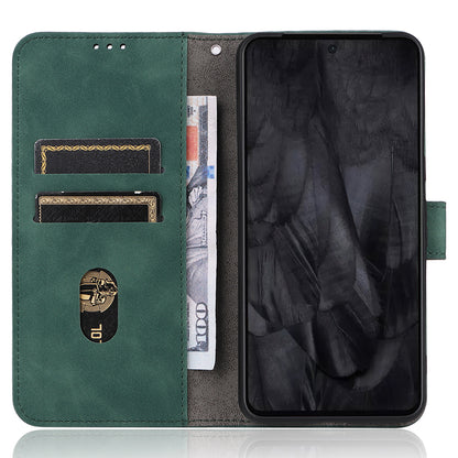 For Google Pixel 8 Pro PU Leather Phone Case Skin-touch Flip Wallet Stand Cover