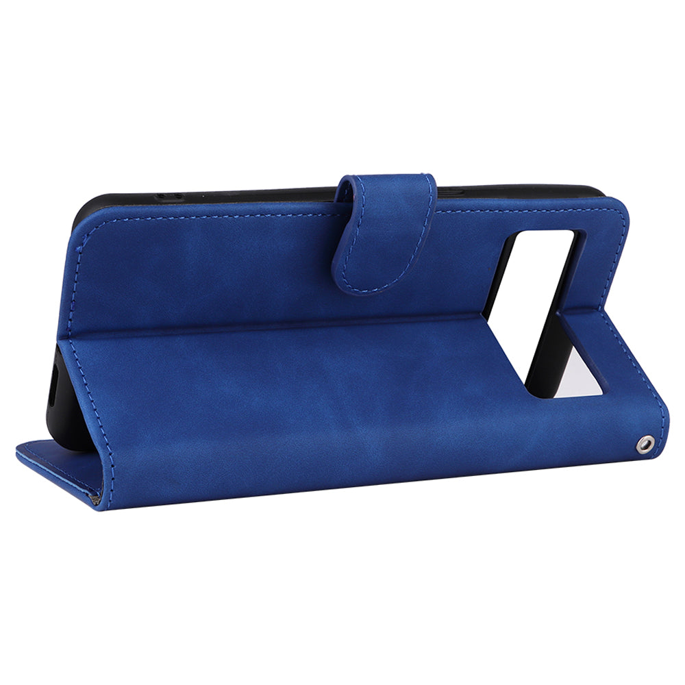 For Google Pixel 8 Pro PU Leather Phone Case Skin-touch Flip Wallet Stand Cover