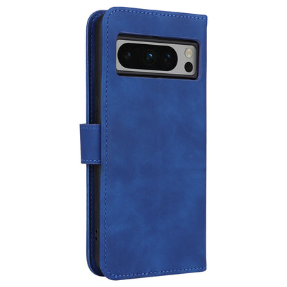 For Google Pixel 8 Pro PU Leather Phone Case Skin-touch Flip Wallet Stand Cover