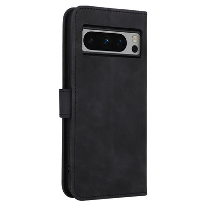 For Google Pixel 8 Pro PU Leather Phone Case Skin-touch Flip Wallet Stand Cover